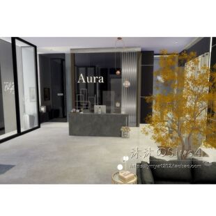 模拟人生4CC房屋mod|Aura摄影工作室|930麦地那工作室带家具|#186