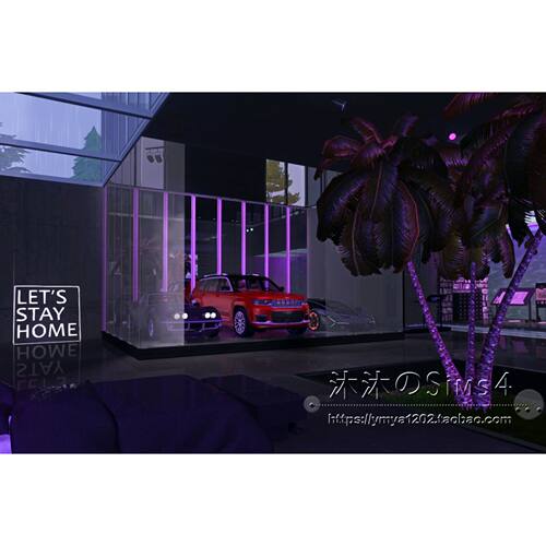 模拟人生4 CC房屋mod|设计师住宅|别墅|一套带豪华家具|40x40|#11