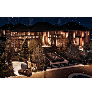 模拟人生4CC房屋mod|马术庄园|5卧5卫|住宅一套带家具|64x64|#576