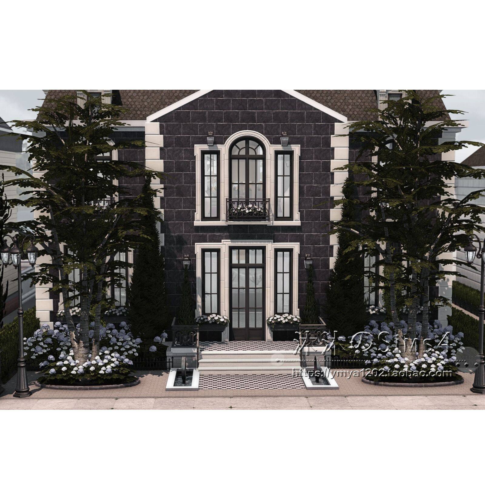 模拟人生4CC房屋mod|Karve健身房|精装修一套带家具|30x20|#425