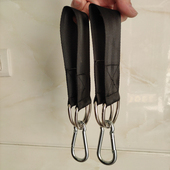 荡秋千配件吊绳吊椅搭配吊篮单杠挂带绳子挂钩弹簧钩连接带悬挂扣