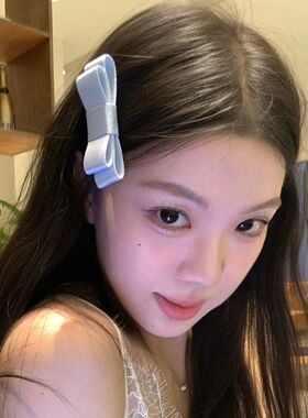 韩调情结韩国缎面蝴蝶结