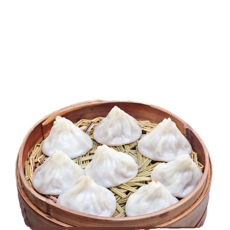 锡名记正宗手工无锡小笼包礼盒扎篓包装送人速食早餐特产半成品