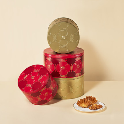 COVA皇牌扇子酥礼盒原味开心果下午茶点心聚会礼品42片450g