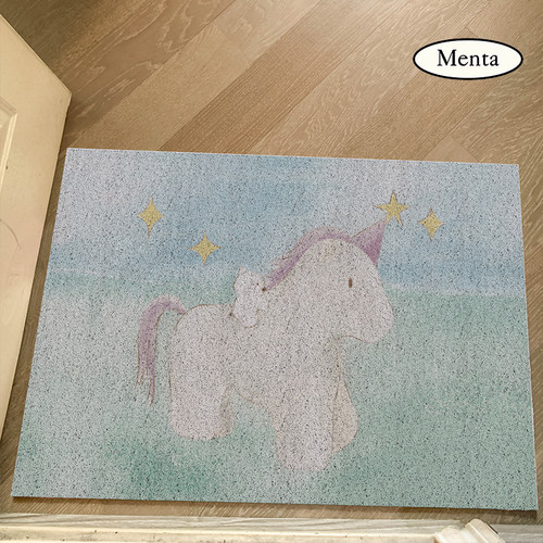MENTA “梦系列”原创可爱丝圈入户门地垫门厅玄关脚垫地毯耐脏