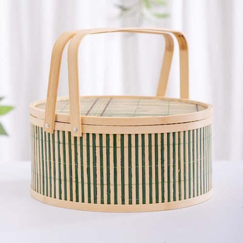 竹编鸡蛋篮水果篮送礼篮子礼品篮