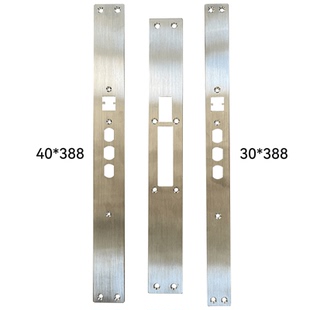 VOC定制智能指纹锁导向片门框片防盗门锁侧扣板配件导向板侧边条