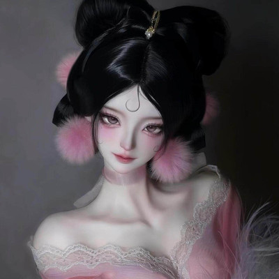 bjd娃娃正版3分bjd小姝 古风温柔女娃 三分bjd素体sd娃bjd人偶