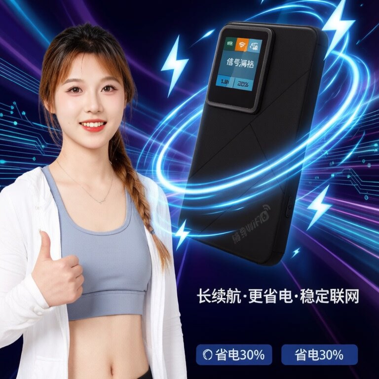 无线网络超薄款随身wifi2026新款移动Wi-Fi6上网宝无线宽带路由器车载户外露营家用手机热点
