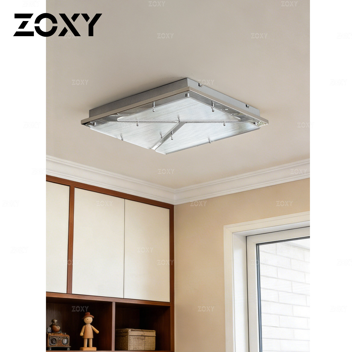 zoxy设计师款吸顶灯卧室轻奢高级感创意包豪斯客厅书房灯具包安装