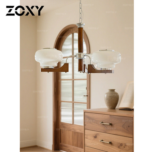 zoxy法式中古风卧室吊灯