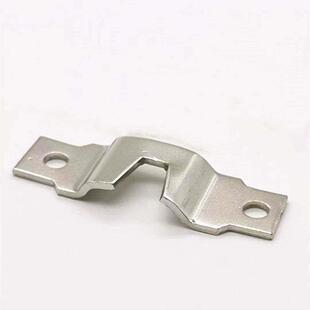 相框加厚银横直条挂钩挂背板暗挂挂画五金配件油画框两孔压型挂扣