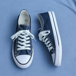 女士软底不累脚帆布鞋春夏新款低帮女鞋透气女学生多巴胺板鞋百搭
