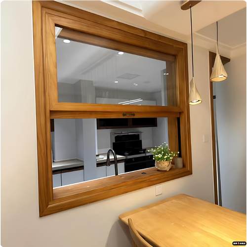 实木提升悬停上下推拉拉杆配件窗