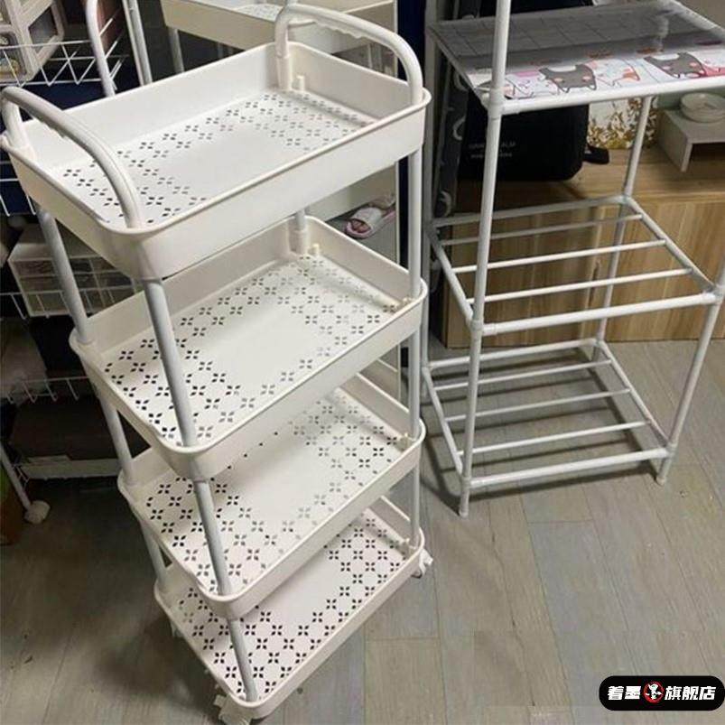 小推车置物架落地多层厨房收纳家用客厅零食架子卧室卫生间储物架,商业/办公家具,工具车,淘宝优惠券,粉丝福利购,淘宝优惠卷
