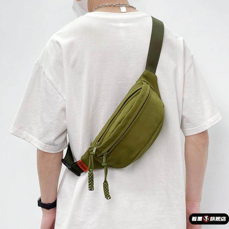 新款个性胸包男日系简约休闲腰包斜挎包潮酷ins小挎包百搭包,箱包皮具/热销女包/男包,男士包袋,淘宝优惠券,粉丝福利购,淘宝优惠卷