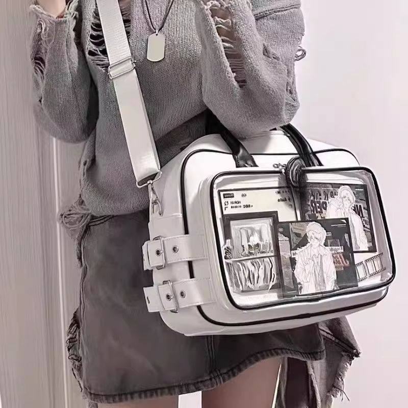 痛包斜挎包包日系二次元大食量单肩背包大容量通勤小包女2025新款,箱包皮具/热销女包/男包,通用款女包,淘宝优惠券,粉丝福利购,淘宝优惠卷