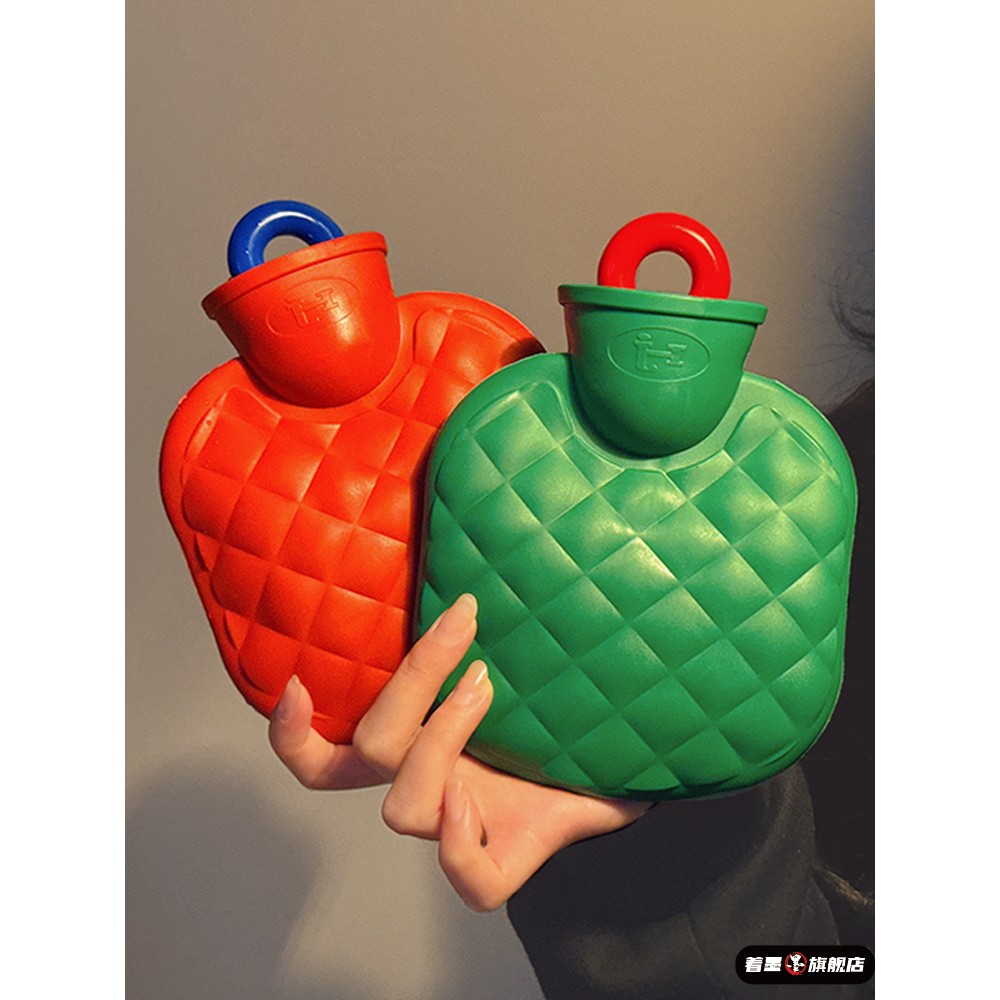 热水袋注水暖水袋毛绒防爆冬天女生用敷肚子