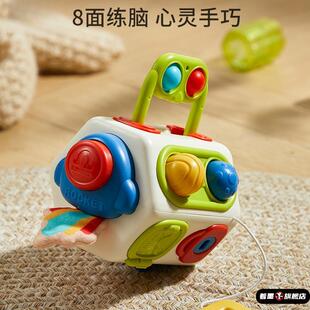 婴儿多面体益智玩具忙碌球八面体多功能盒子1一3岁宝宝蒙氏早教