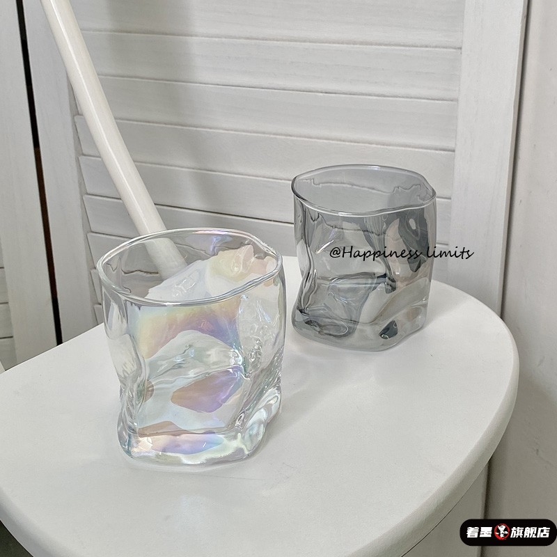 威士忌洋酒杯玻璃杯少女ins风日式小众设计