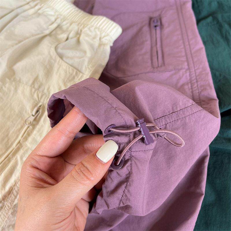 男童束脚不拖地速干裤洋气女童夏装薄款工装裤韩版女宝宝夏季休闲