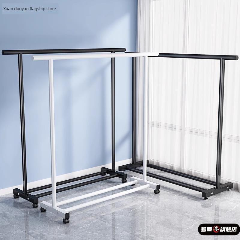 家用小型龙门架室内落地挂衣架晾衣架折叠晒