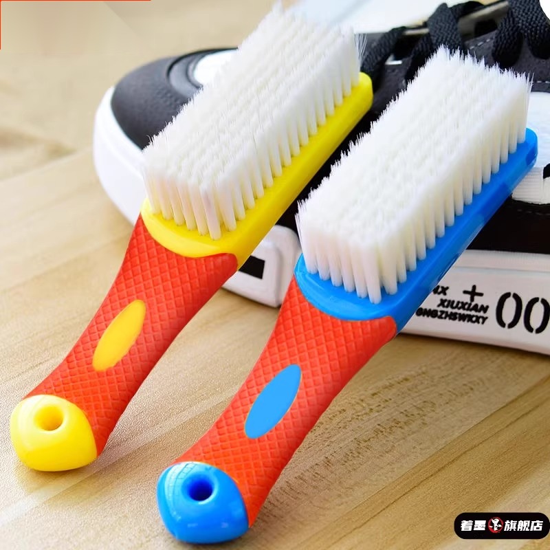 家用长柄软毛鞋刷子不伤鞋洗衣刷鞋子神器洗