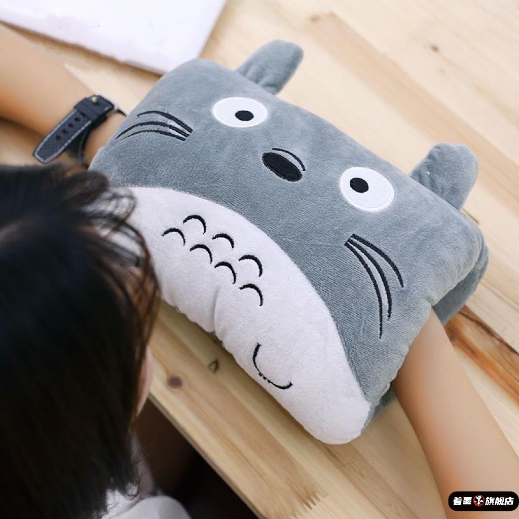 暖手宝抱枕学生不需要充电的暖手袋儿童毛绒暖袖手筒捂子可插手套