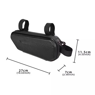 自行车前梁大容量硬壳包山地硬壳三角包公路车工具包单车包上管包