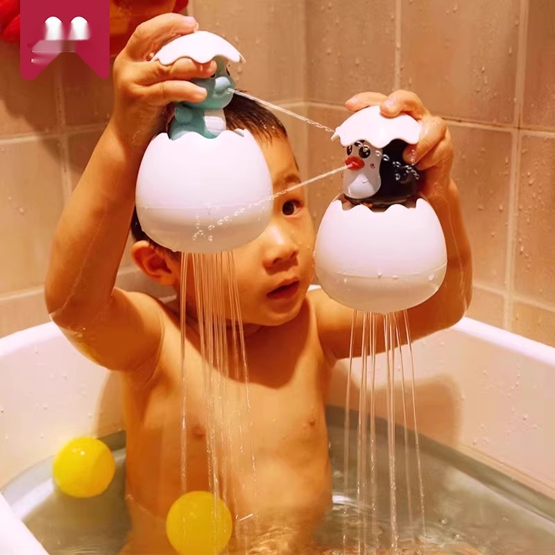 花洒洗澡小鸭子戏水沐浴喷水恐龙蛋婴宝宝浴室儿童玩具六一节礼物