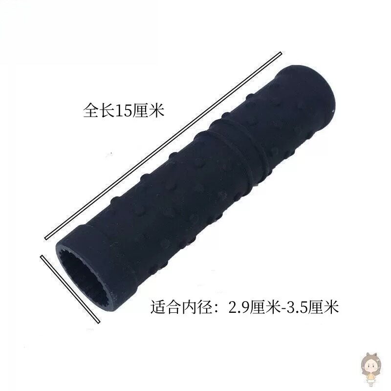 手工铁锅隔热手柄套加厚硅胶防烫炒锅把套耐高温防滑章丘铁锅可用