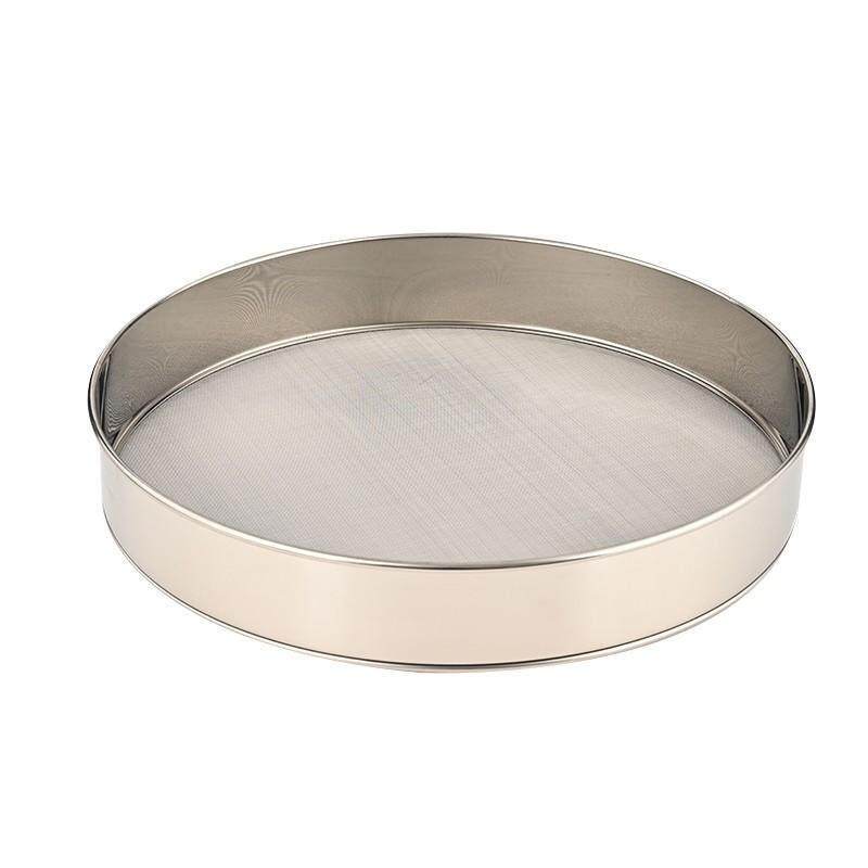 304不锈钢超细面粉筛网过滤网筛子家用筛面网筛烘焙面罗虫细漏网