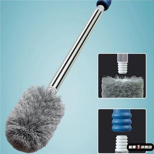不锈钢钢丝球马桶刷马桶钢丝刷2025新款刷洁厕刷加长柄不伤手长杆