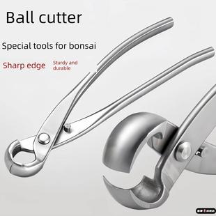 盆景造型专用不锈钢球节剪制作工具球形剪球钳剪子马眼剪养花工具