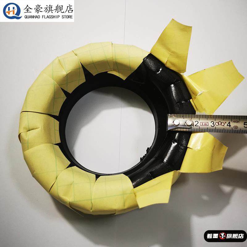 马桶法兰密封圈防臭防漏水 坐便器底部配件通用胶圈垫圈 加厚300