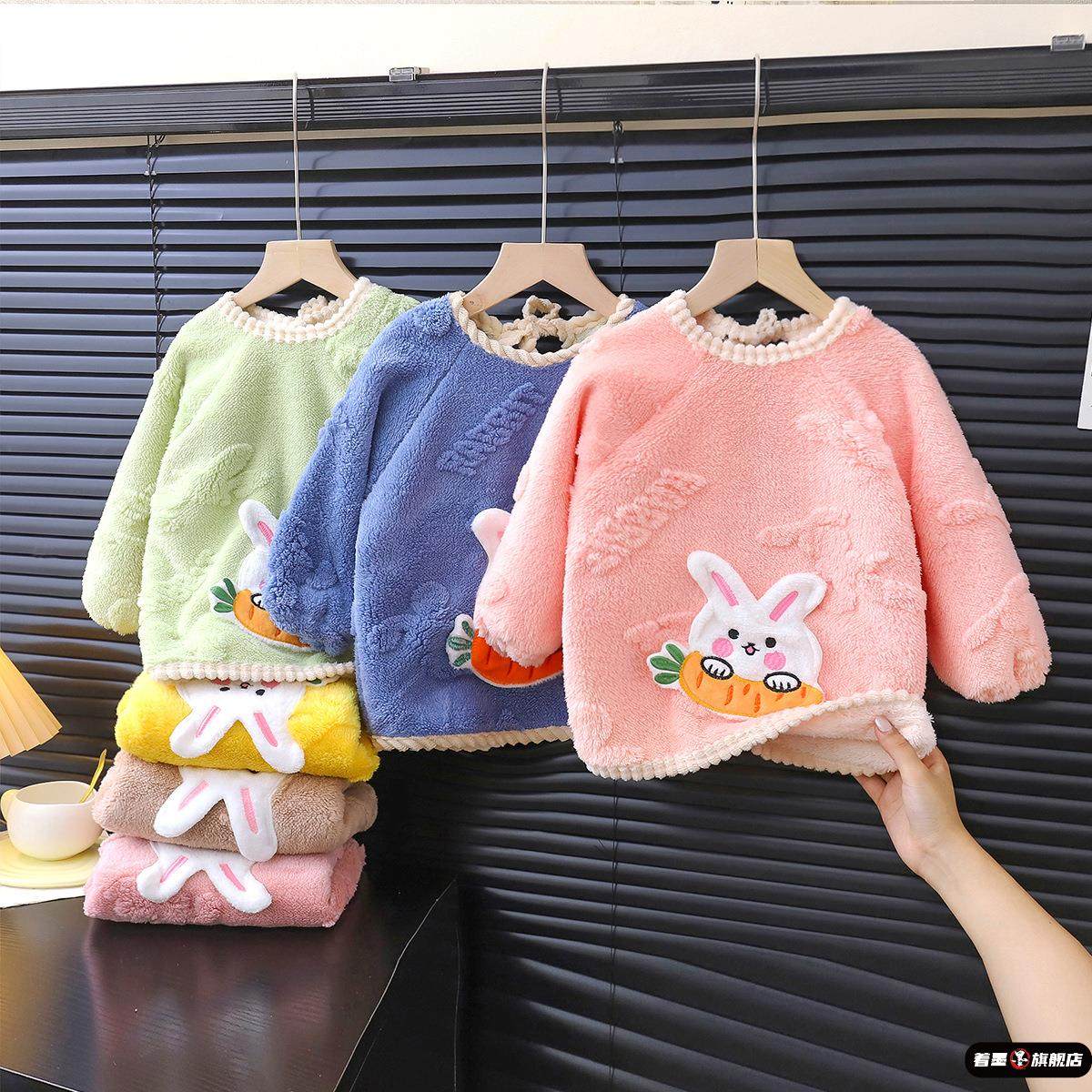 儿童罩衣防脏加绒宝宝男童冬季保暖反穿衣围兜罩女童棉袄罩褂童装,童装/婴儿装/亲子装,反穿衣/罩衣,淘宝优惠券,粉丝福利购,淘宝优惠卷