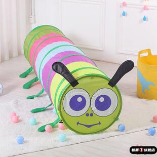 儿童室内爬行隧道感统钻洞玩具幼儿园外阳光钻山洞筒彩虹爬行通道
