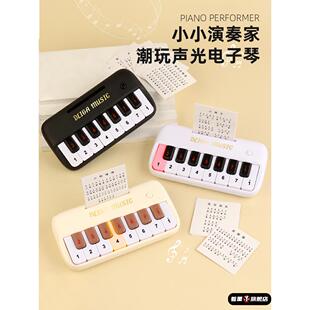 迷你小钢琴可弹奏电子琴儿童玩具初学口袋音乐儿童礼物乐器女孩