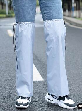 防雨裤腿套加长下半身雨衣护腿套防水裤子防风骑行成人男女裤管套
