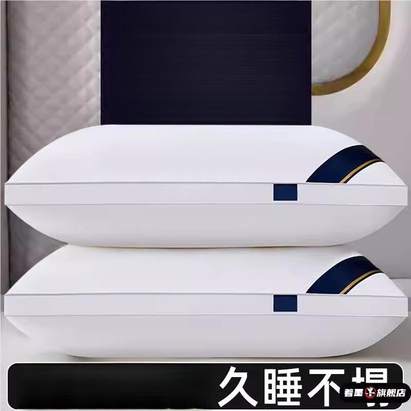 五星级酒店专用枕头枕芯护颈椎助睡眠成人一对装枕头套和枕芯一套