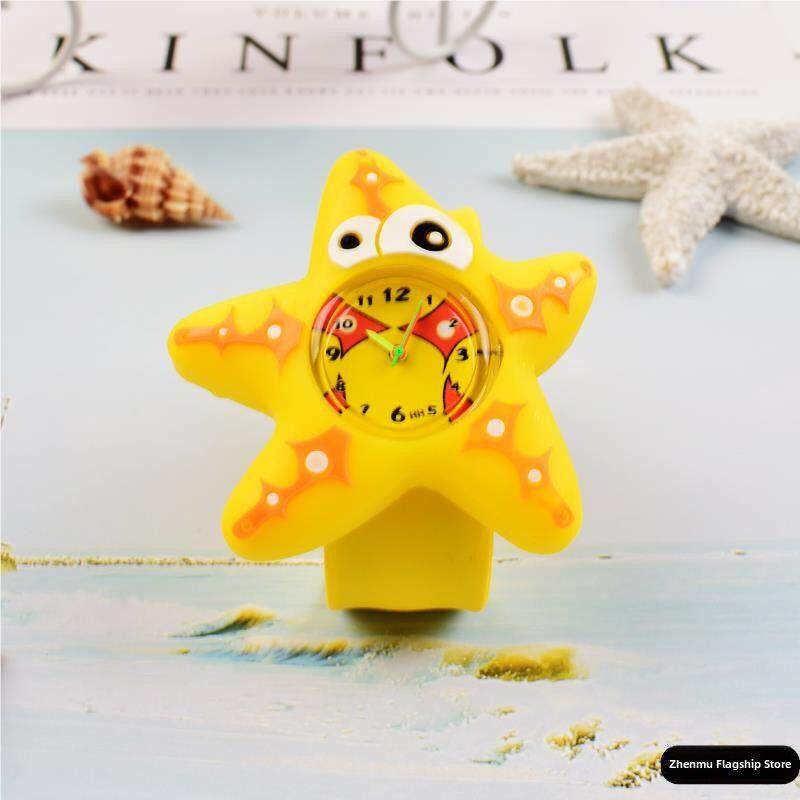 儿童青蛙啪啪圈玩具手环绿手表防水海洋系列动物系列学生亲子卡通