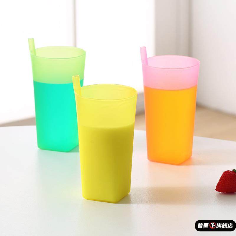 -=幼儿园吸管杯集成饮料饮用杯果汁杯塑料配牛奶杯透明水果,餐饮具,吸管杯,淘宝优惠券,粉丝福利购,淘宝优惠卷