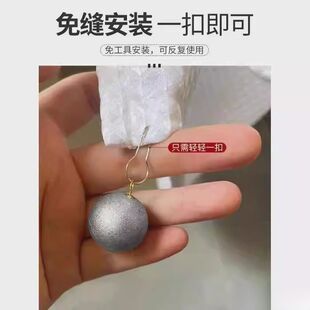 新款磁吸扣磁力窗帘配重桌布配重窗帘防风吊坠磁力磁吸扣下摆加重