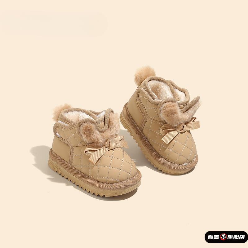 婴儿鞋雪地冬季公主女童鞋子保暖