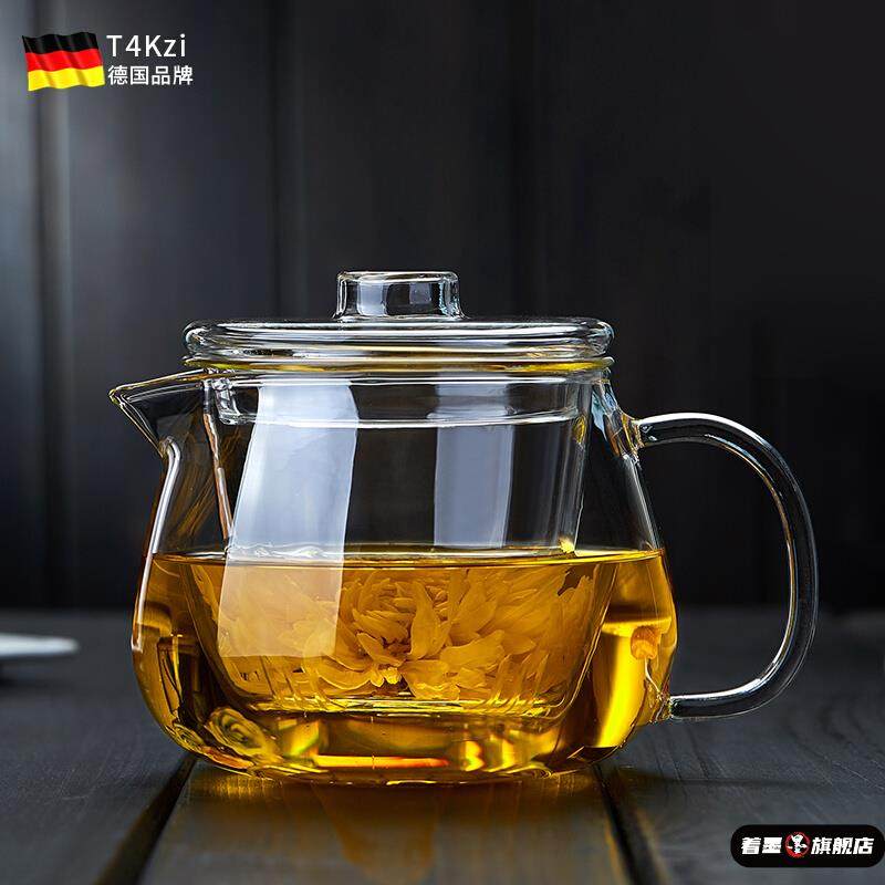 玻璃茶壶单壶加厚耐热高温过滤小号花茶壶家用茶水分离泡茶壶套装,餐饮具,茶壶,淘宝优惠券,粉丝福利购,淘宝优惠卷