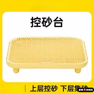 Mango蛮果宠物 猫砂垫防带出双层猫砂控砂垫猫厕所控砂台猫砂盆