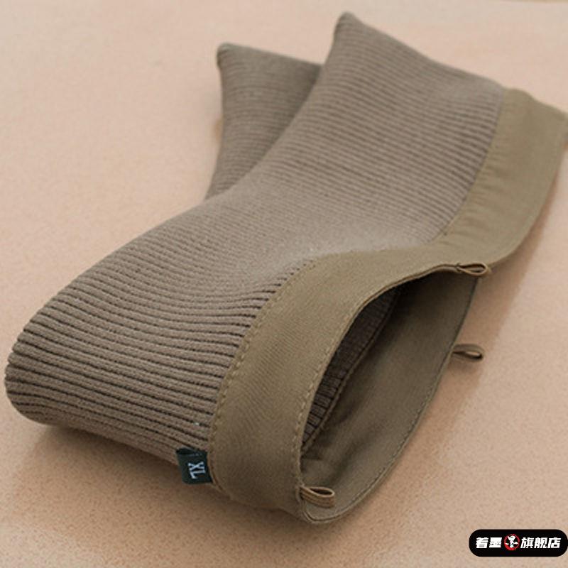 冬季羽绒服防脏护领假领子冬厚棉衣纯棉针织