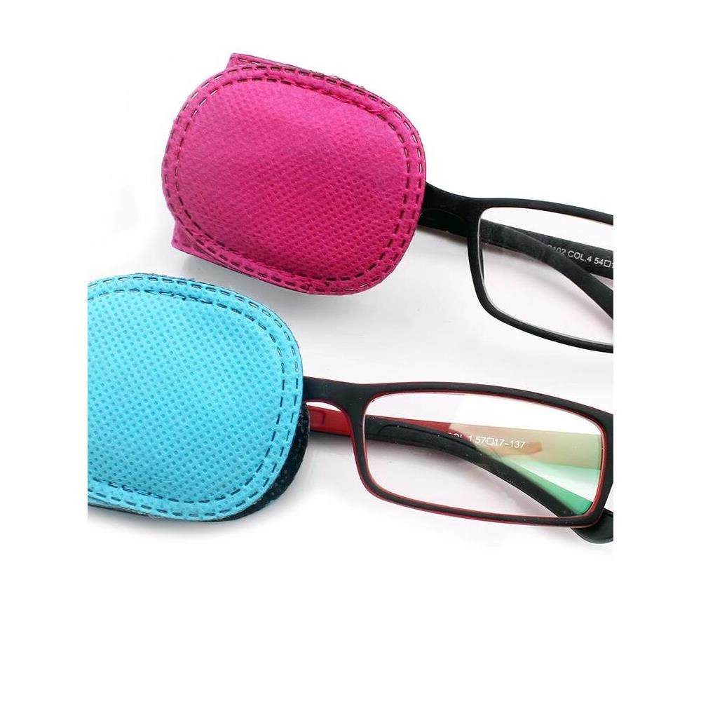 成人近视单眼罩斜视遮挡镜片套训练独眼盖布大号无纺布弱视矫正