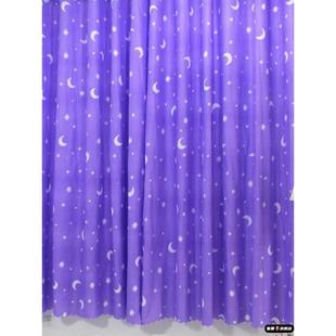 一片式打孔窗帘挂布简易遮光出租房卧室穿管窗帘杆轨道挂钩免打孔