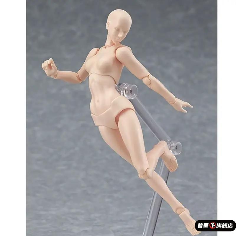 木头人偶关节木偶素体人体模型美术绘画 画摆件人体手掌手指关节